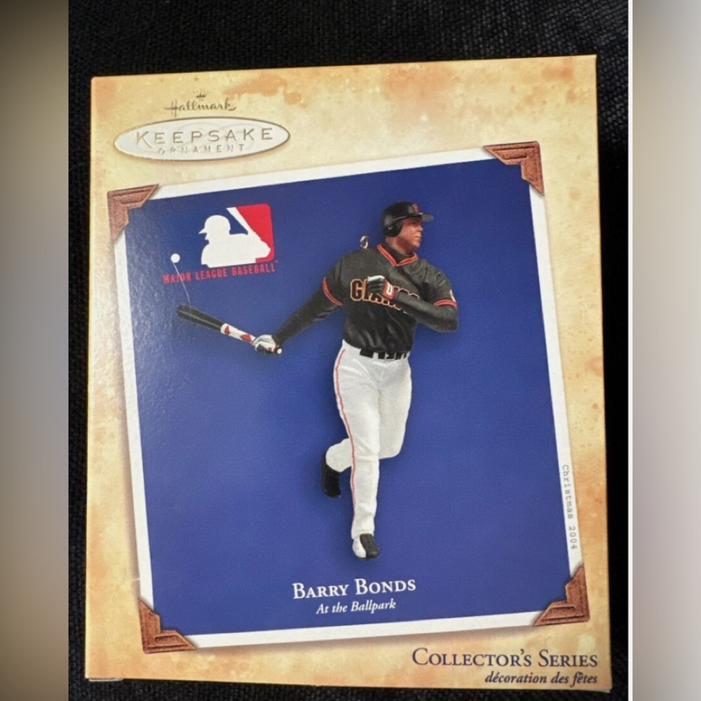 Hallmark Keepsake 2004 Collector's Series Giants Barry Bonds Ornament